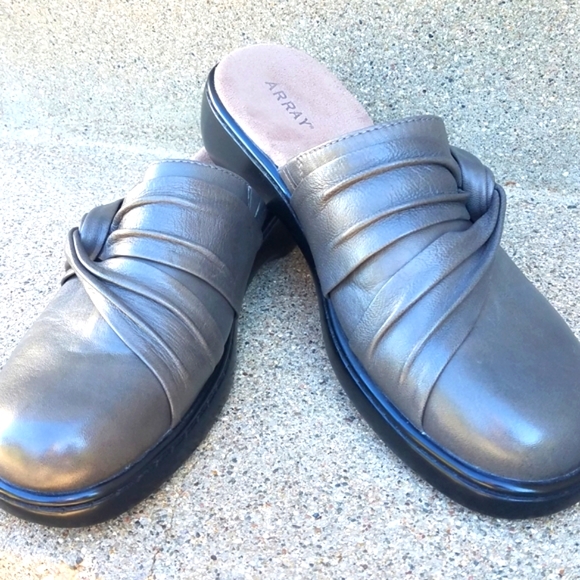 ARRAY Gray Jazz Mules - Size 9.5M (EUC) - Picture 8 of 9